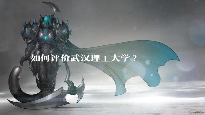 如何评价武汉理工大学?