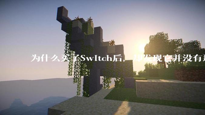 为什么买了Switch后，却发现它并没有那么好玩？